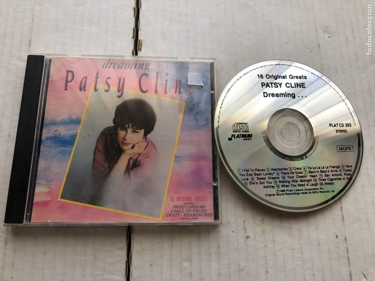 CDs de m&uacute;sica: PATSY CLINE - DREAMING - CD MUSICA KREATEN - Foto 1