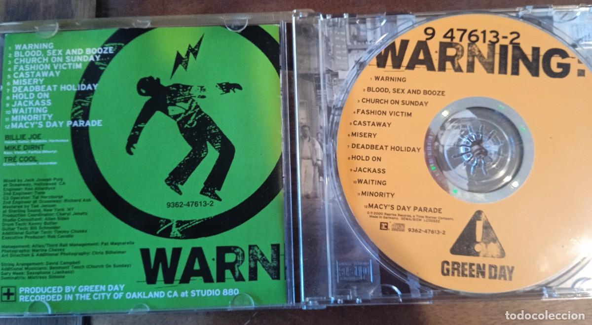 CDs de m&uacute;sica: GREENDAY WARNING - Foto 2
