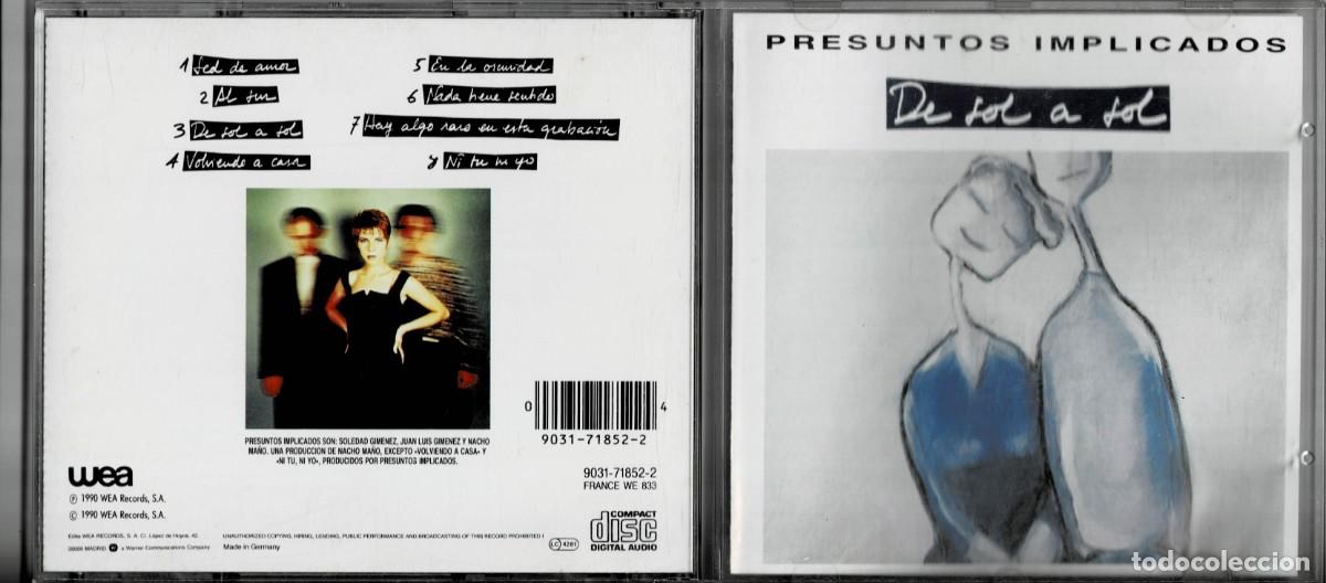 CDs de m&uacute;sica: PRESUNTOS IMPLICADOS DE SOL A SOL. CD-GRUPEXT-748 - Foto 1