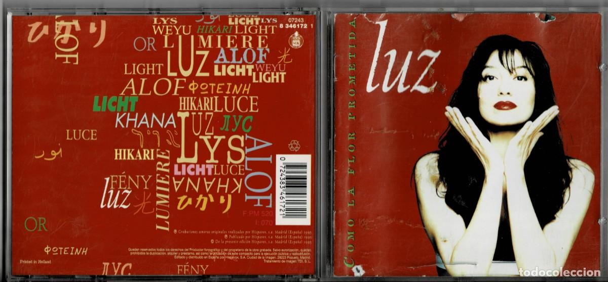 CDs de m&uacute;sica: LUZ COMO LA FLOR PROMETIDA. CD-SOLESP-1144