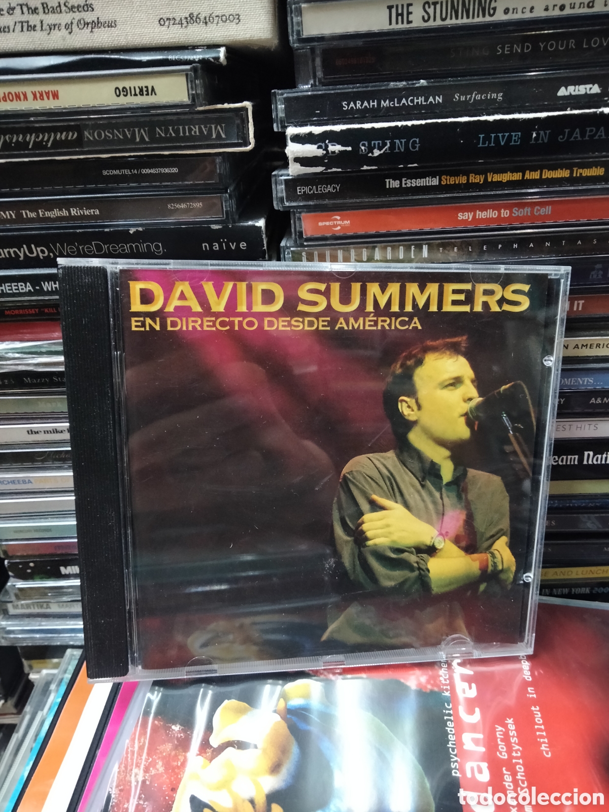 CDs de m&uacute;sica: David summers en directo desde Am&eacute;rica - Foto 1