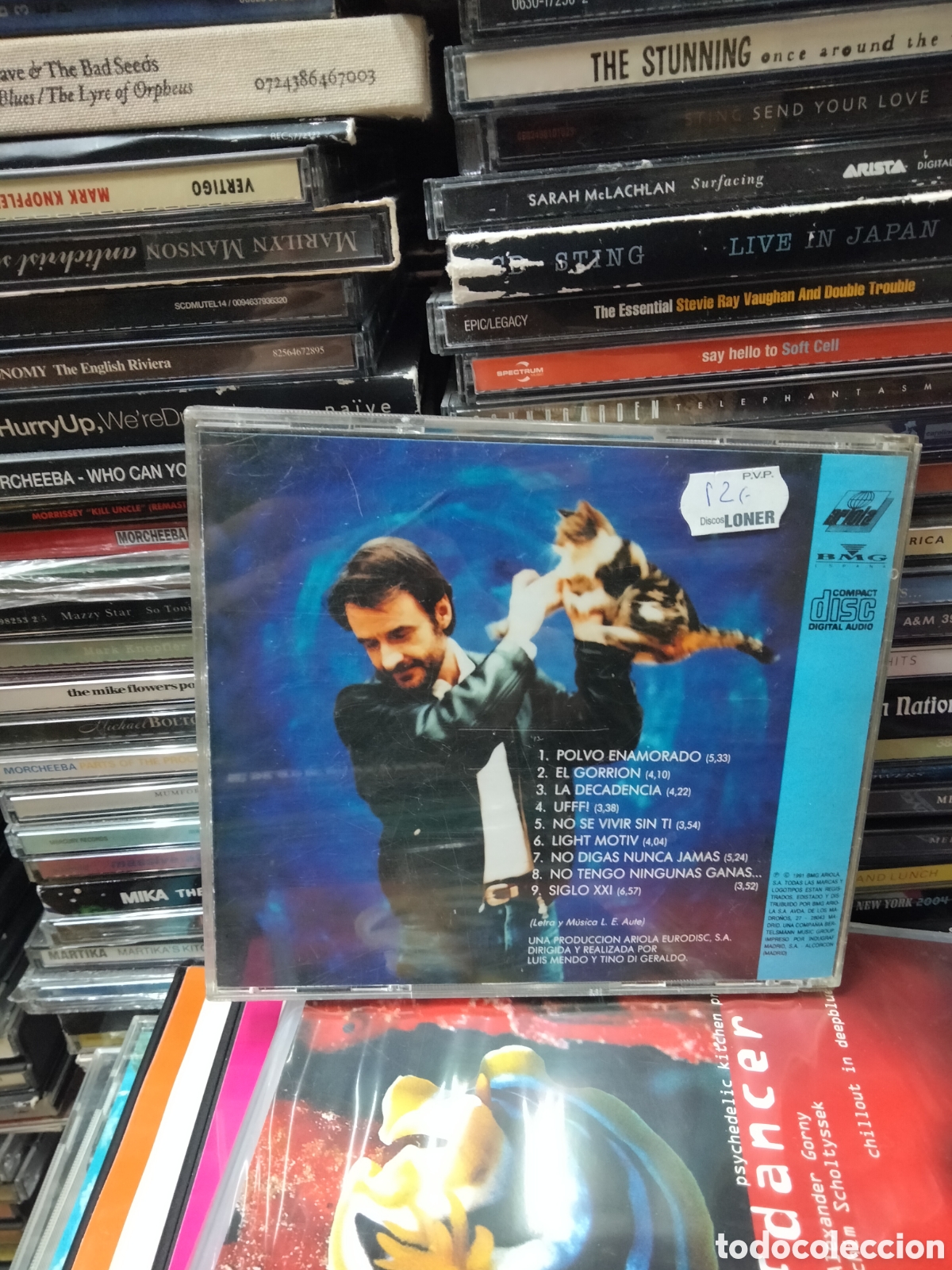 CDs de m&uacute;sica: Luis Eduardo aute ufff - Foto 2