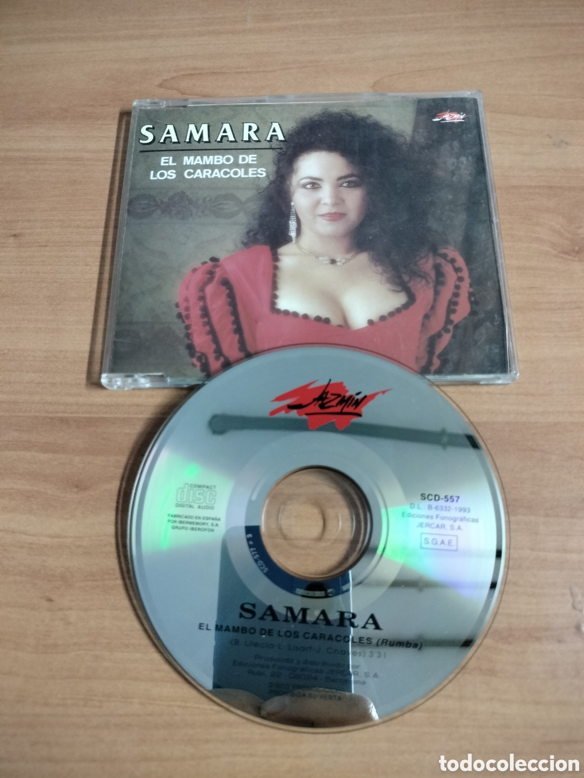 CDs de m&uacute;sica: Samara - El mambo de los caracoles - CD single 1 Canci&oacute;n - Foto 1