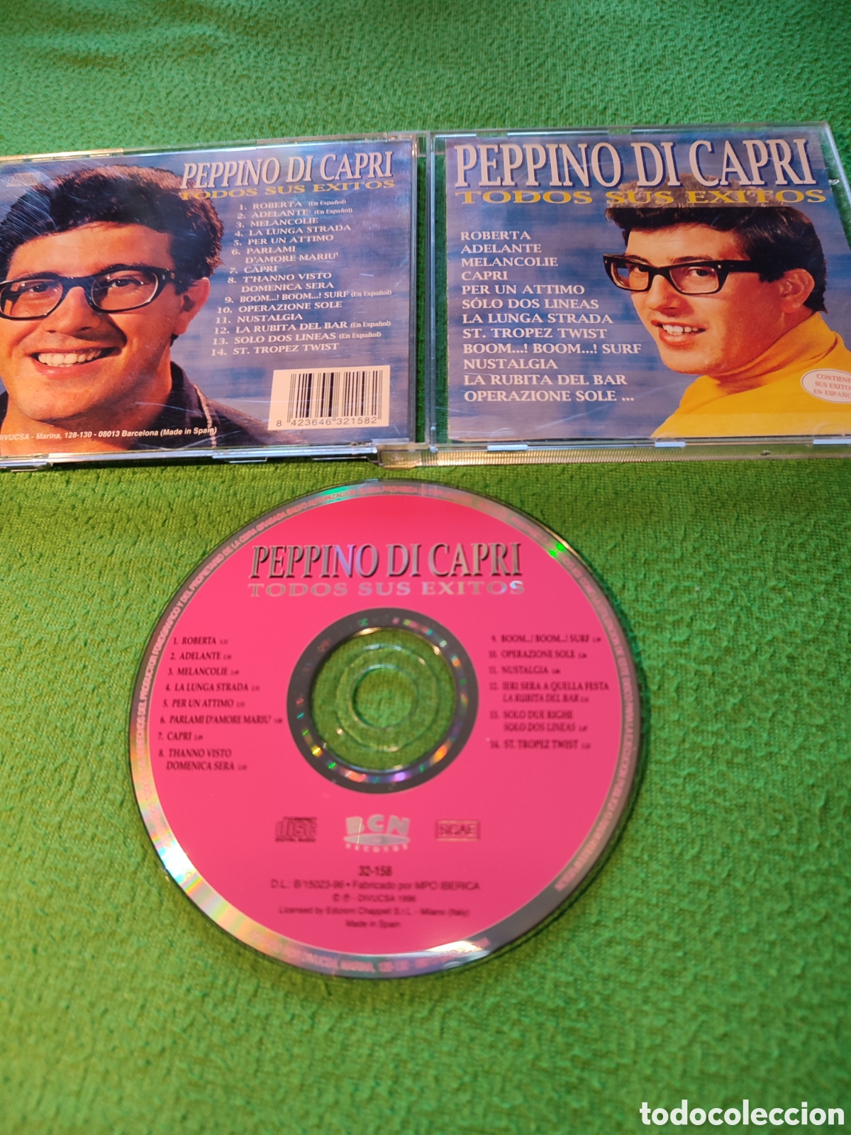 CDs de m&uacute;sica: Peppino di Capri - Todos sus &eacute;xitos - Foto 2