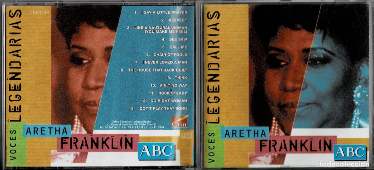 CDs de m&uacute;sica: ARETHA FRANKLIN. CD-SOLEXT-1302 - Foto 1