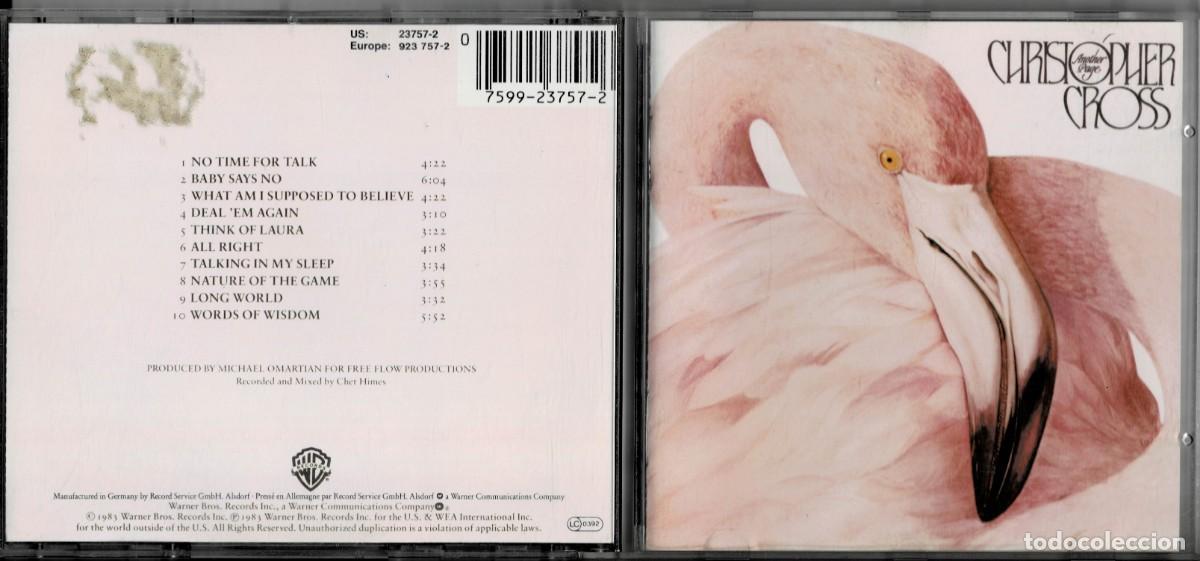 CDs de m&uacute;sica: CHRISTOPHER CROSS ANOTHER PAGE. CD-SOLEXT-1306 - Foto 1
