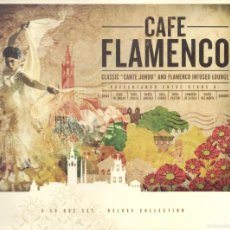 CDs de Música: CAFE FLAMENCO (CLASSIC ”CANTE JONDO” AND FLAMENCO INFUSED LOUNGE)-3 CDS-((NUEVOS & PRECINTADOS )))