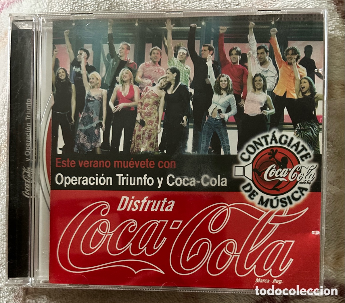 CDs de m&uacute;sica: OPERACI&Oacute;N TRIUNFO Y COCA-COLA - Foto 1