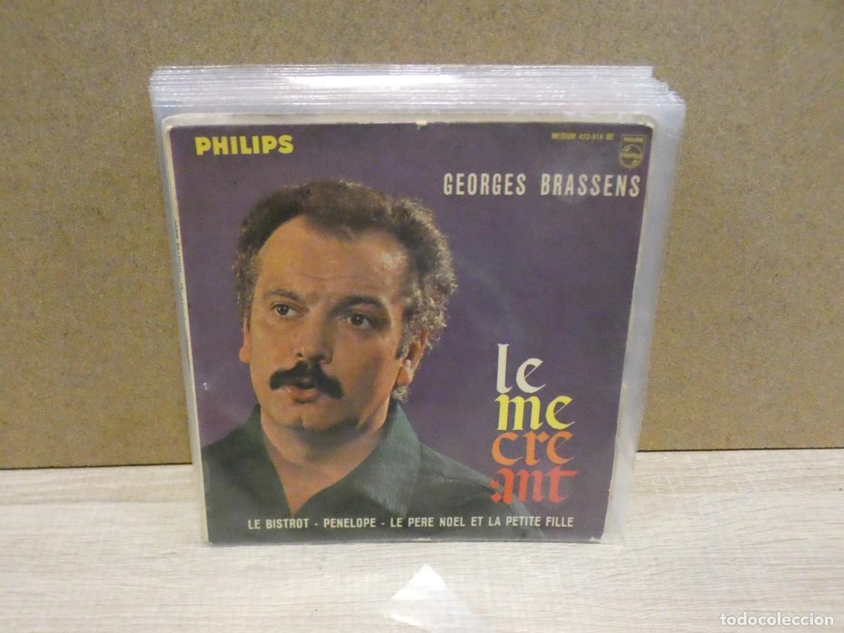 CDs de M&uacute;sica: ARKANSAS1980 LOTTCDOLI VINILO 7 pulgadas vinilo bien zurreado Tapa Muy bonita Georges Brassens