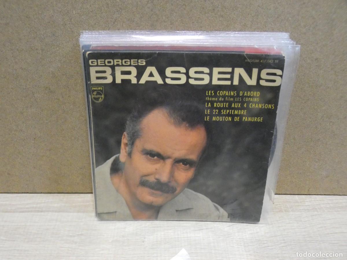 Music CDs: ARKANSAS1980 LOTTCDOLI VINILO 7 pulgadas vinilo sobadete aceptable Ep Georges BrASSENS