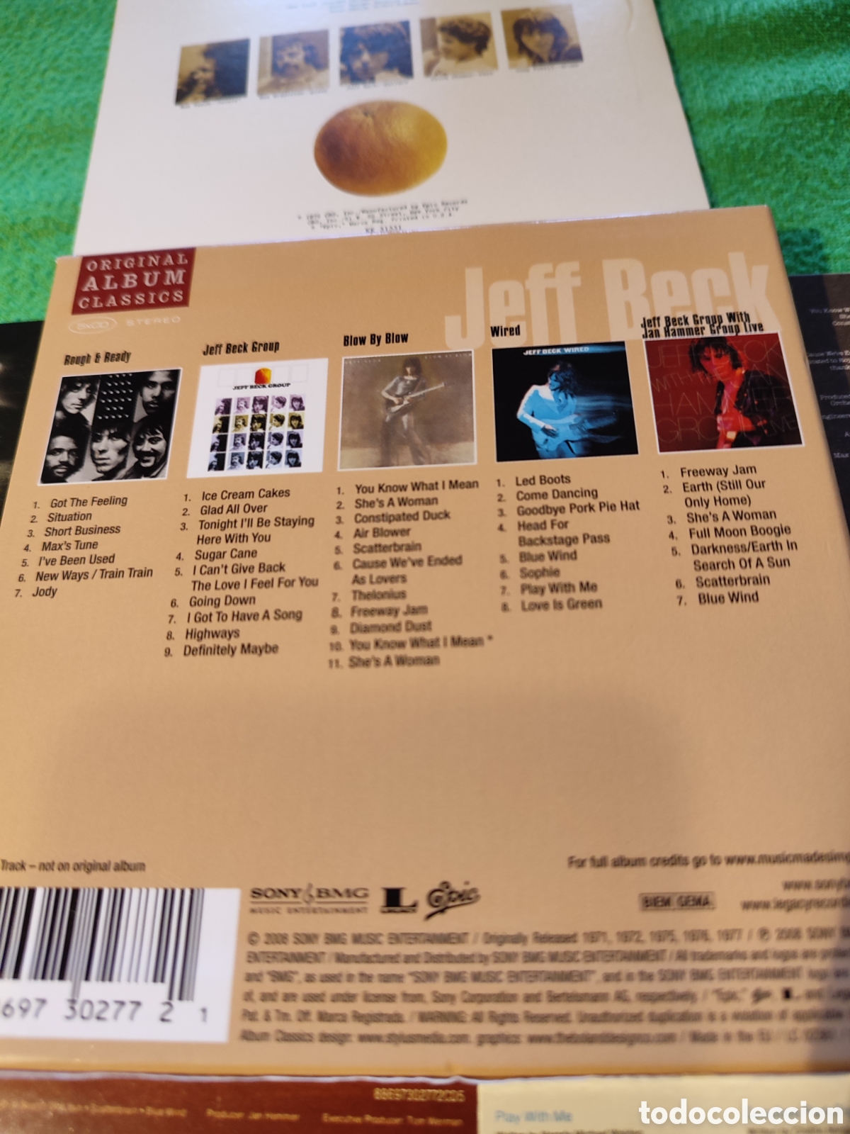 CDs de m&uacute;sica: Jeff Beck - Original &aacute;lbum classics 5 CDs - Foto 3
