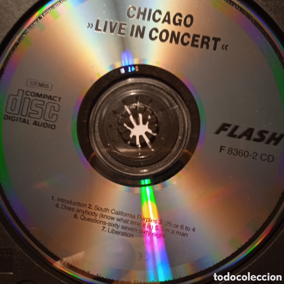 CDs de m&uacute;sica: Chicago live in concert - Foto 3