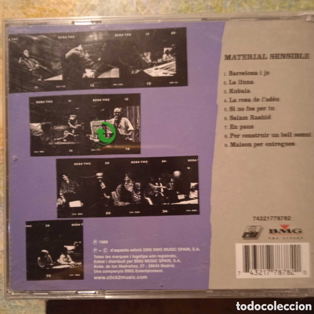 CDs de m&uacute;sica: Precintado Serrat, material sensible - Foto 2