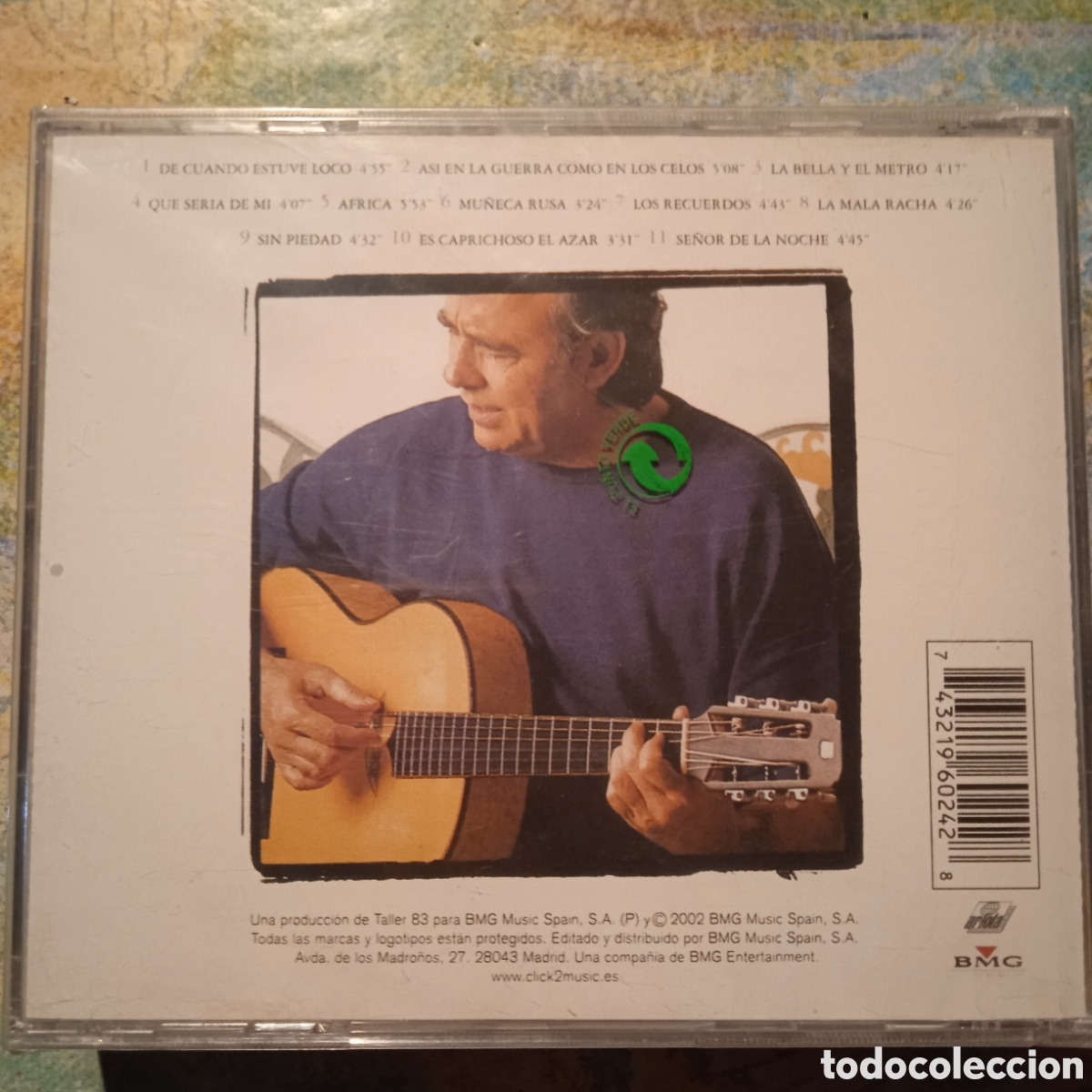 CDs de m&uacute;sica: Precintado,Serrat , versos en la boca - Foto 2