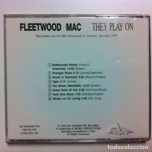 CDs de m&uacute;sica: Fleetwood Mac &ndash; They Play On - Precintado - Foto 2