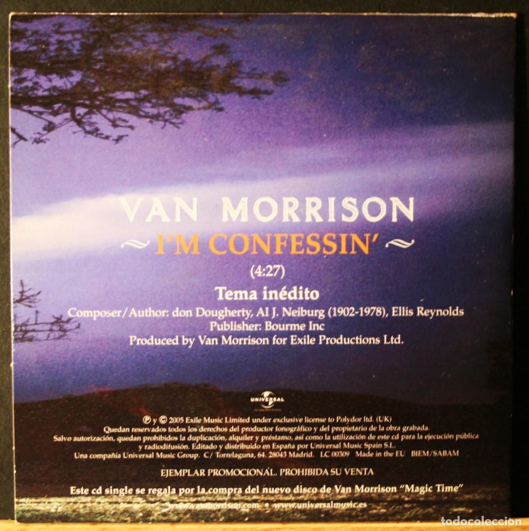 CDs de m&uacute;sica: CD PROMO - VAN MORRISON - IM CONFESSING - EXILE 2005 - Foto 2