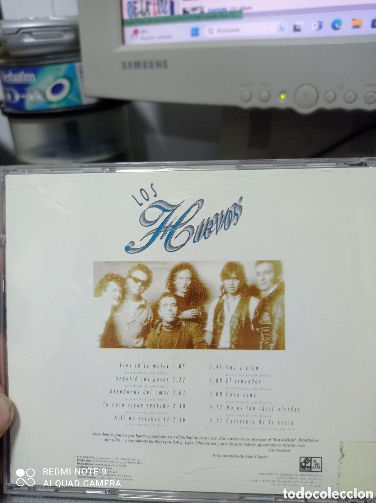 CDs de m&uacute;sica: Los huevos - Foto 2