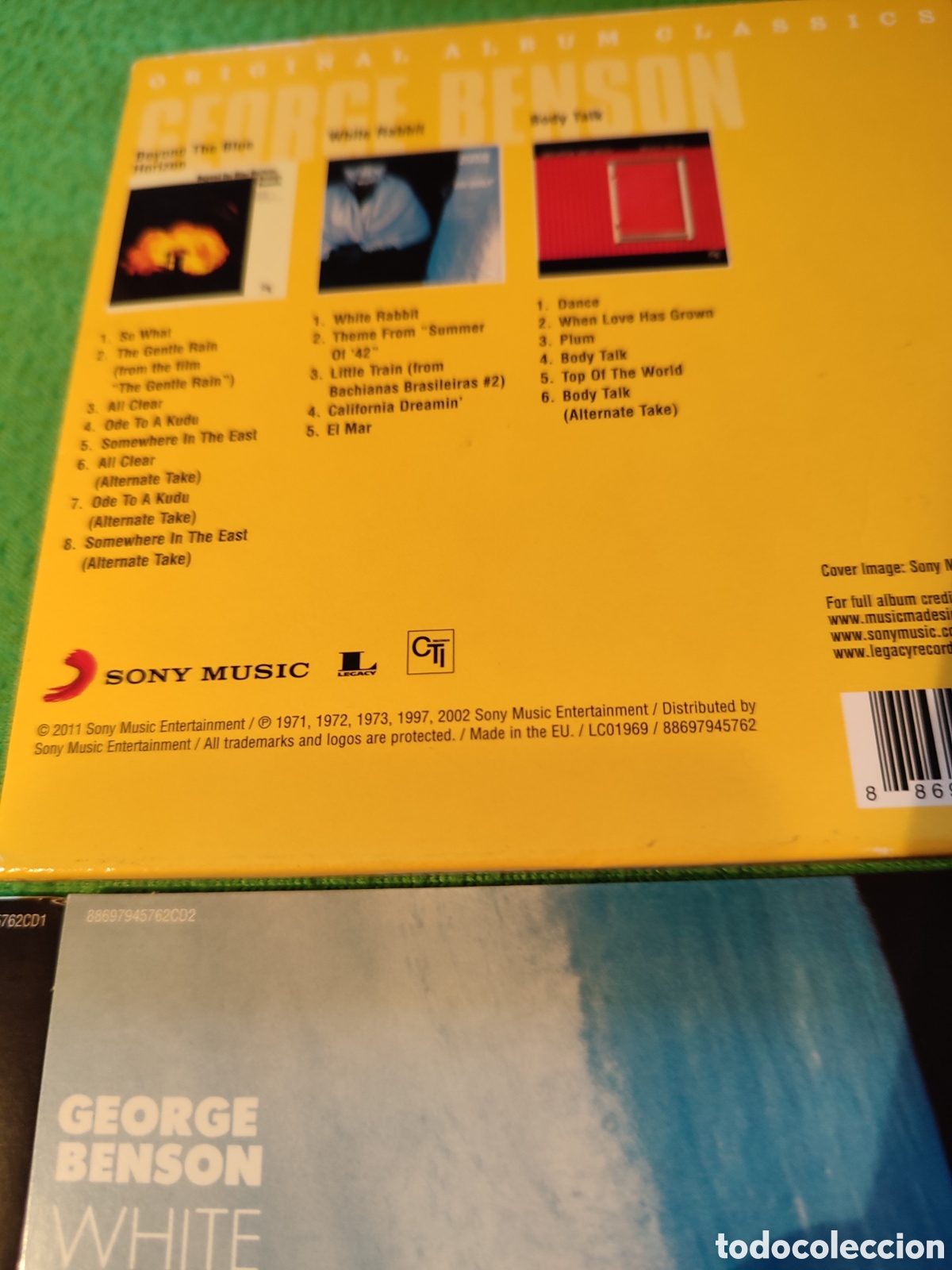 CDs de m&uacute;sica: George Benson - Original &aacute;lbum classics 3 CDs - Foto 3