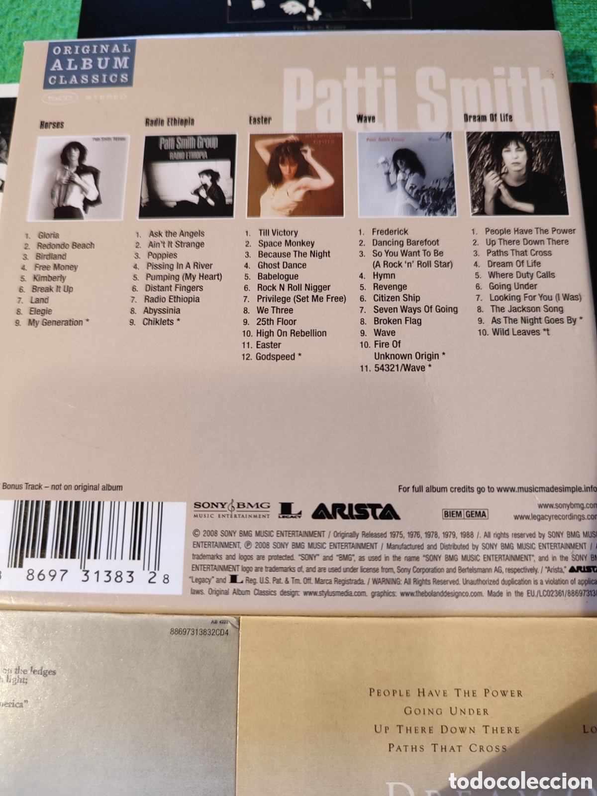CDs de m&uacute;sica: Patti Smith - Original &aacute;lbum classics 5 CDs - Foto 3