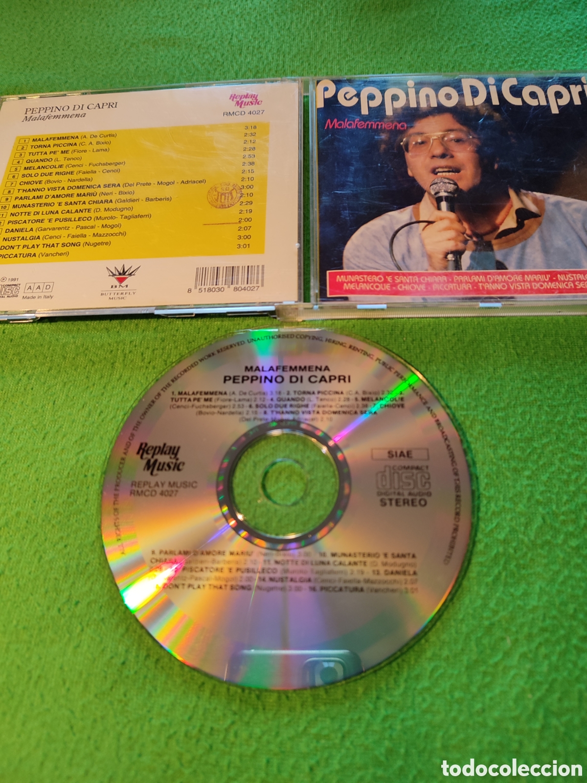 CDs de m&uacute;sica: Peppino di Capri - Malafemmena - Foto 2
