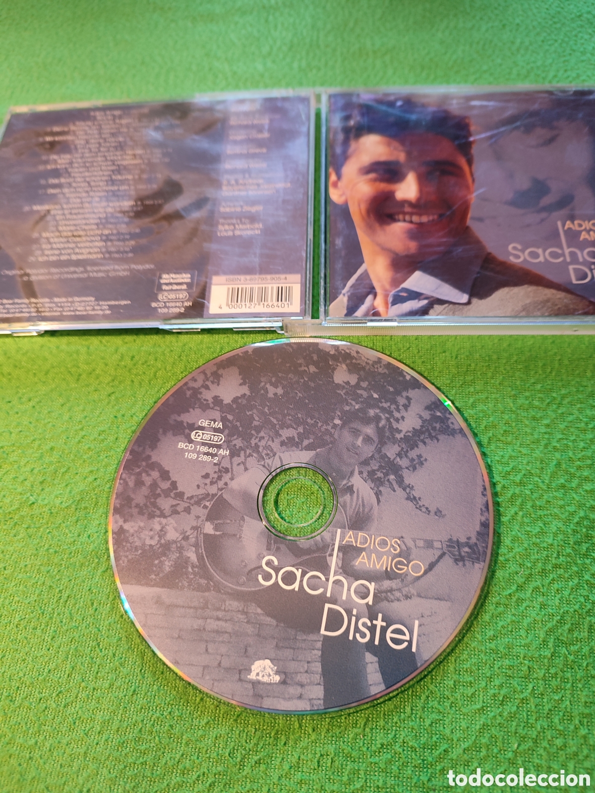CDs de m&uacute;sica: Sacha Distel - Adi&oacute;s amigo - Foto 2