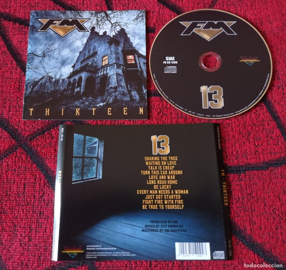 CDs de m&uacute;sica: FM ** Thirteen ** CD ORIGINAL 2002 ITALIA - Foto 1