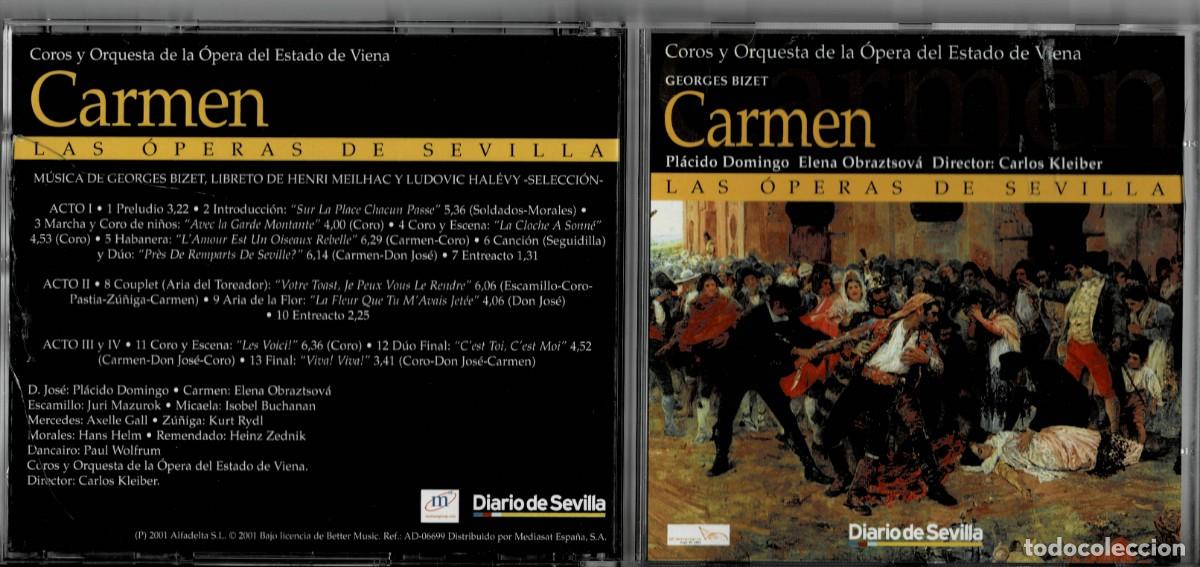 CDs de m&uacute;sica: CARMEN. CD-CLASICA-2513 - Foto 1