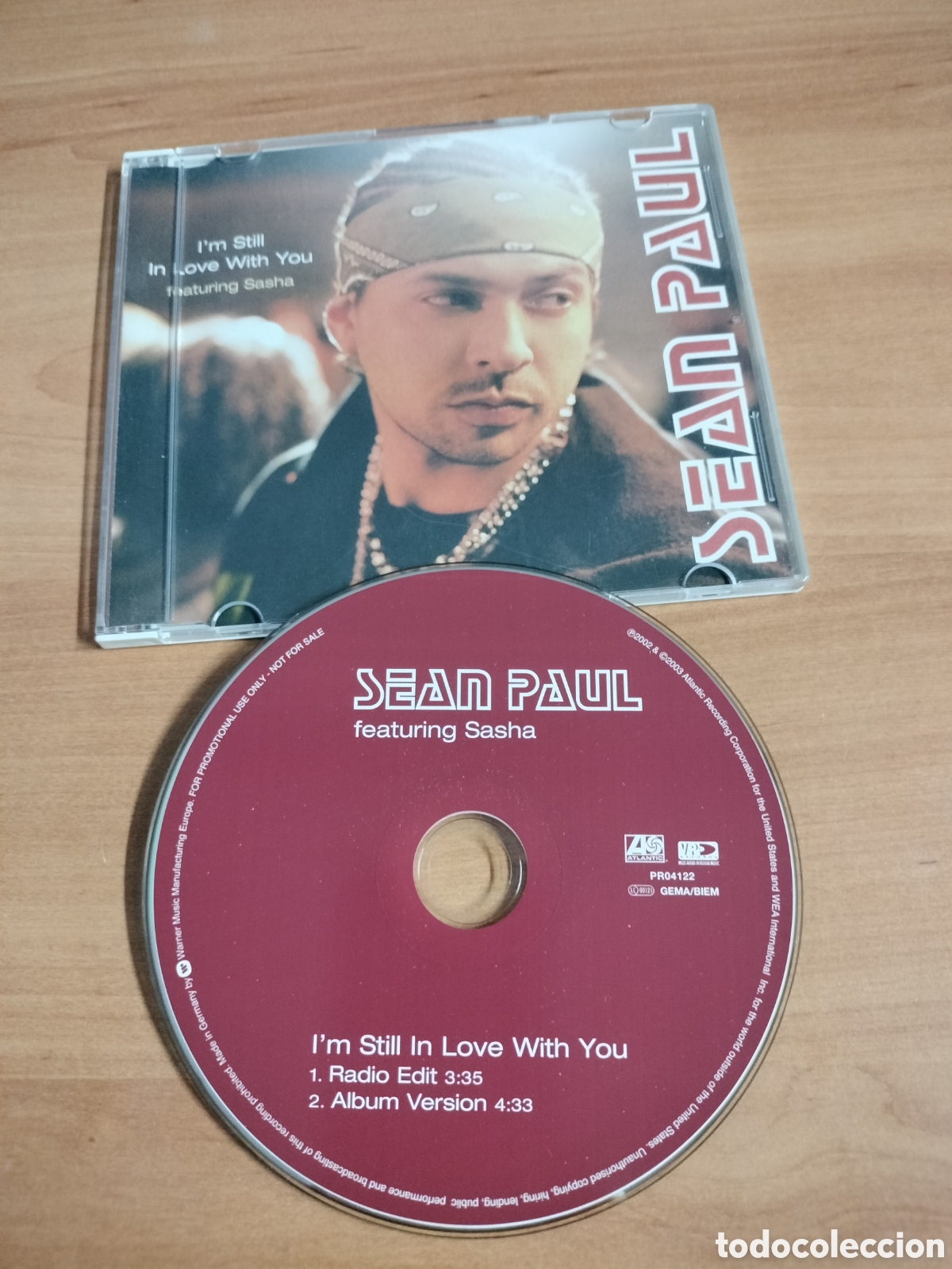 CDs de m&uacute;sica: Sean Paul - Featuring Sasha - CD single 2 canciones - Foto 1