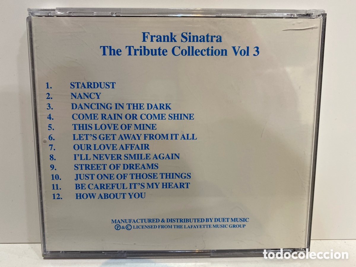 CDs de m&uacute;sica: Frank Sinatra - The Tribute Collection Vol.3 (CD, Comp) - Foto 2