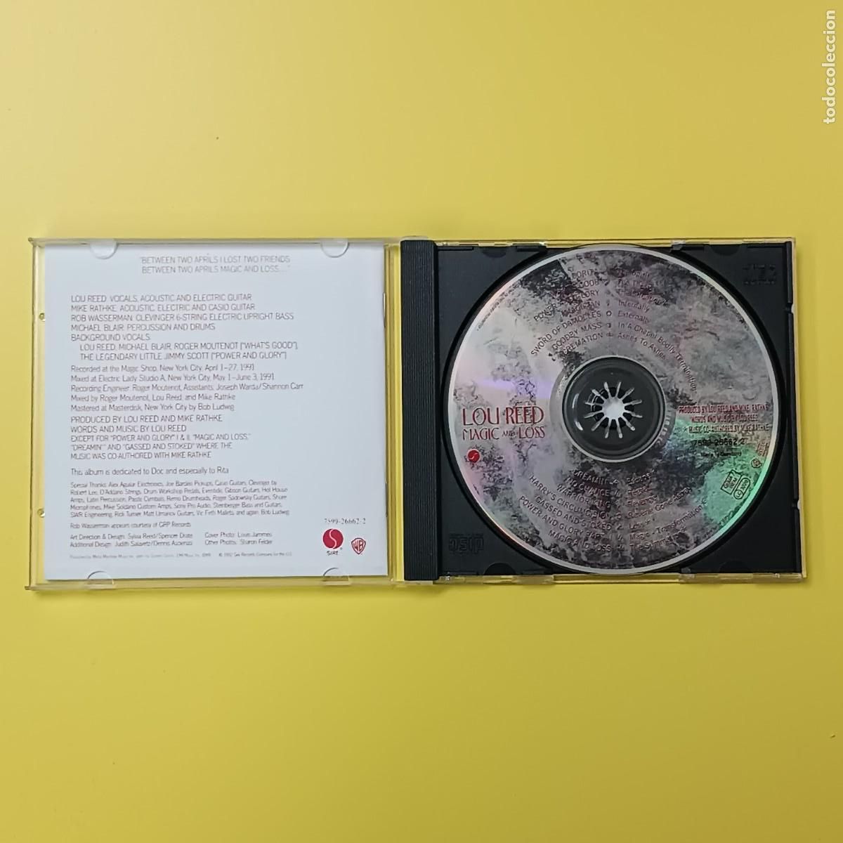 CDs de m&uacute;sica: LOU REED - MAGIC AND LOSS - DISCO CD - Foto 3