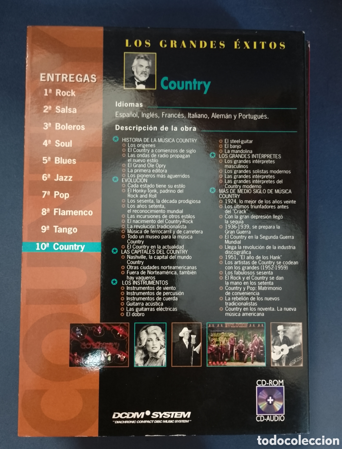 CDs de m&uacute;sica: LOS GRANDES EXITOS. POWER CD. 10 CD-ROM + CD-AUDIO. COMPLETO - Foto 2