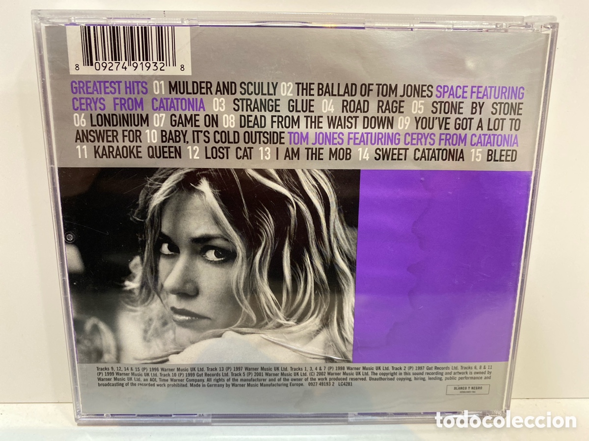 CDs de m&uacute;sica: Catatonia - Greatest Hits (CD, Comp) - Foto 2