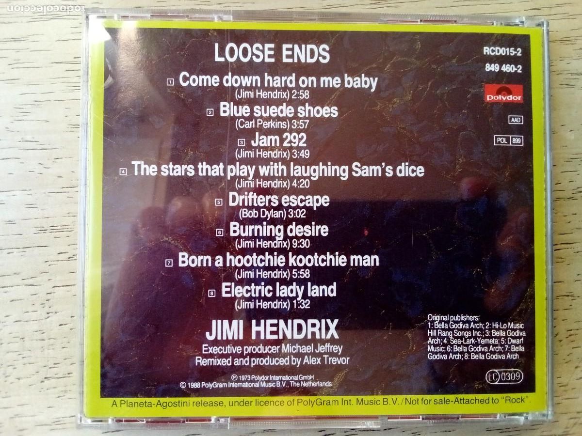 CDs de m&uacute;sica: Jimi Hendrix. Loose ends. CD - Foto 2