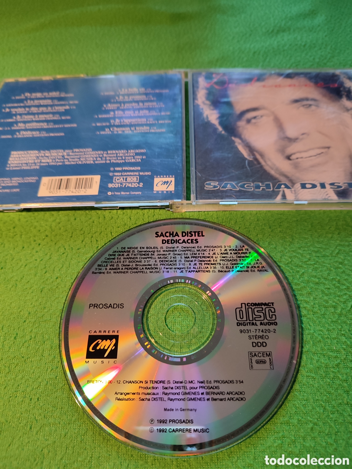 CDs de m&uacute;sica: Sacha Distel - Dedicaces . - Foto 2
