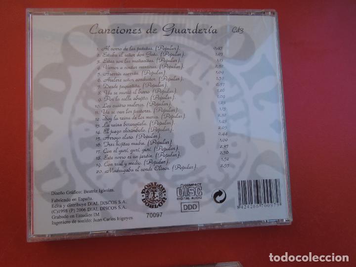 CDs de m&uacute;sica: CANCIONES DE GUARDERIA - 3 CD,S - Foto 2