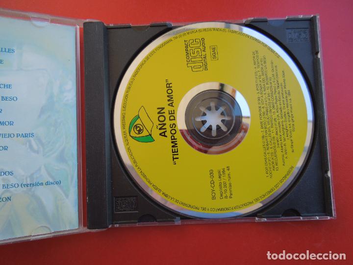 CDs de m&uacute;sica: ALBERTO A&Ntilde;ON - TIEMPOS DE AMOR - CD - Foto 3