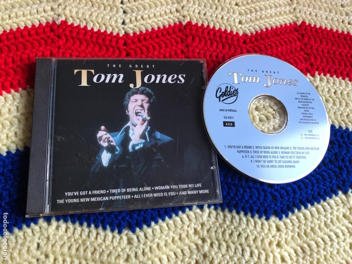 CDs de M&uacute;sica: THE GREAT TOM JONES - CD MUSICA KREATEN