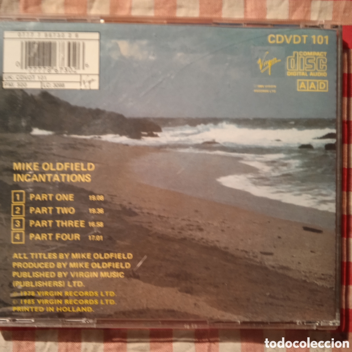 CDs de m&uacute;sica: Mike olfield ,incantations - Foto 2