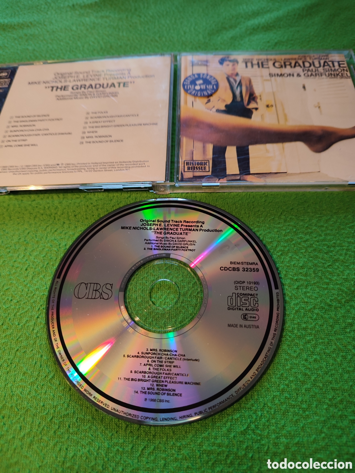 CDs de m&uacute;sica: Simon & Garfunkel - The grad&uacute;ate BSO - Foto 2