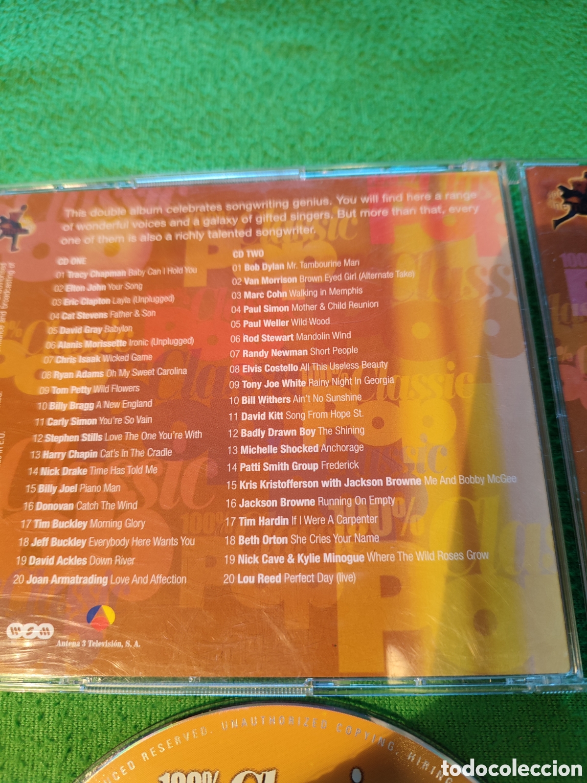 CDs de m&uacute;sica: 100% Pop Classic 2 CDs - Varios - Foto 3