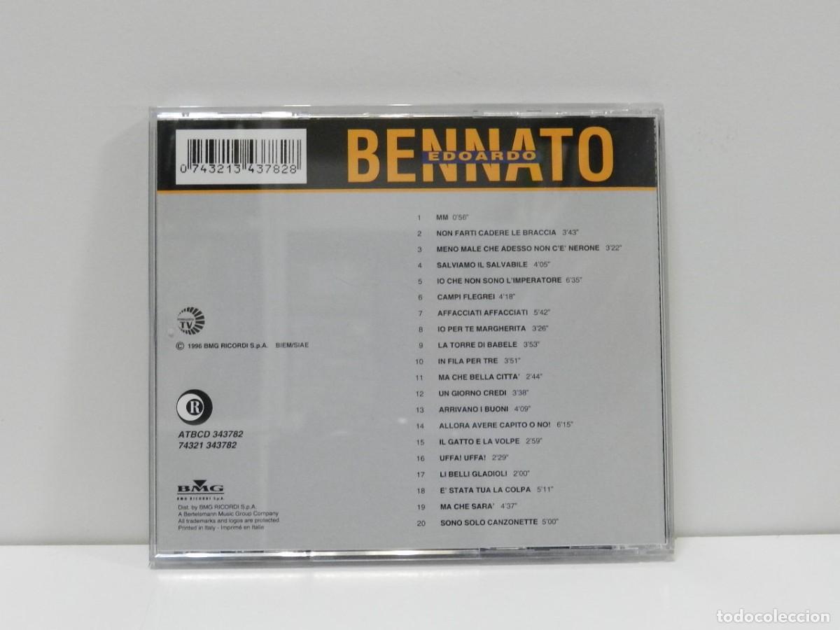 CDs de m&uacute;sica: DISCO CD. Edoardo Bennato &ndash; Edoardo Bennato. COMPACT DISC. - Foto 2