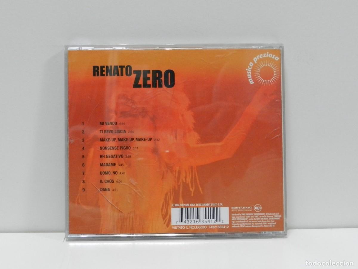 CDs de m&uacute;sica: DISCO CD. Renato Zero &ndash; Renato Zero. COMPACT DISC. - Foto 2