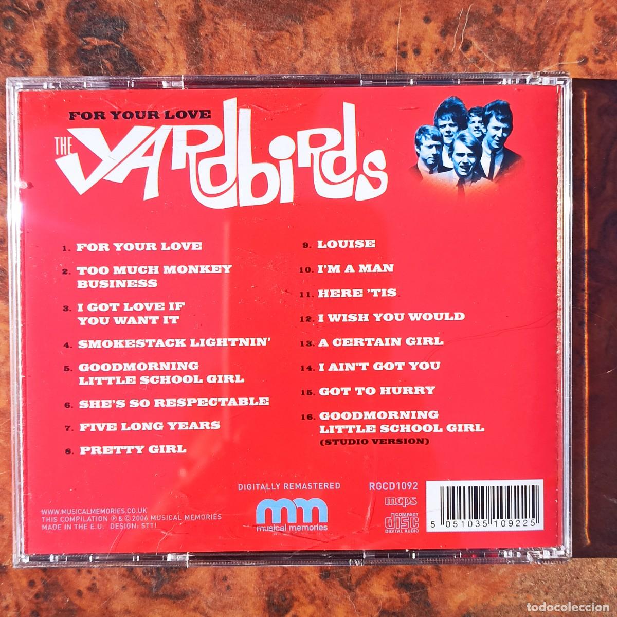 CDs de m&uacute;sica: CD The Yardbirds &ndash; For Your Love - Foto 2