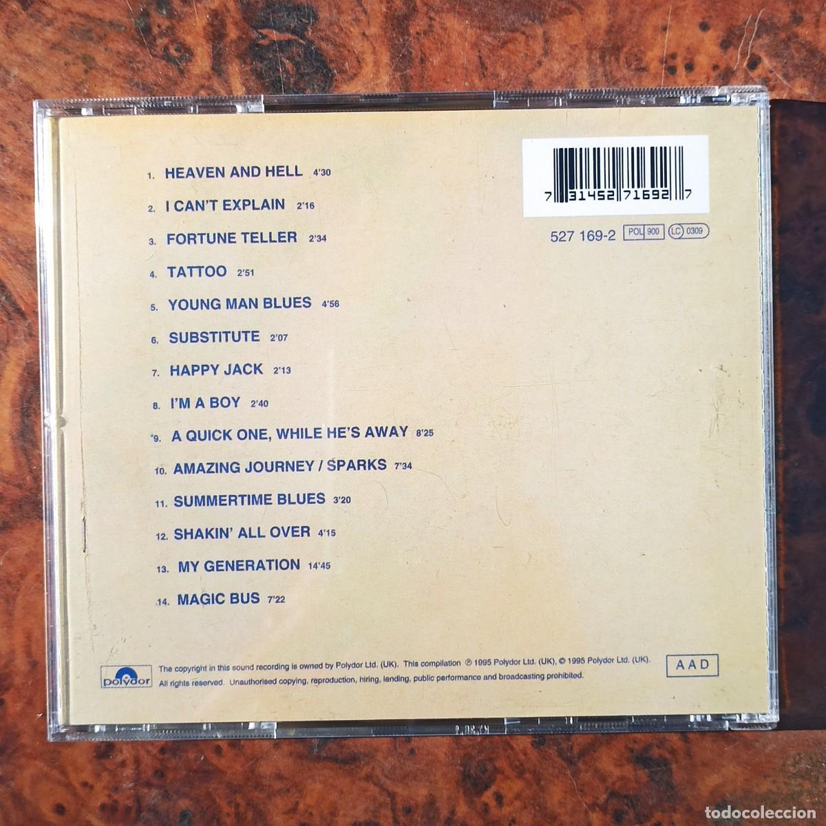 CDs de m&uacute;sica: CD The Who &ndash; Live At Leeds - Foto 2