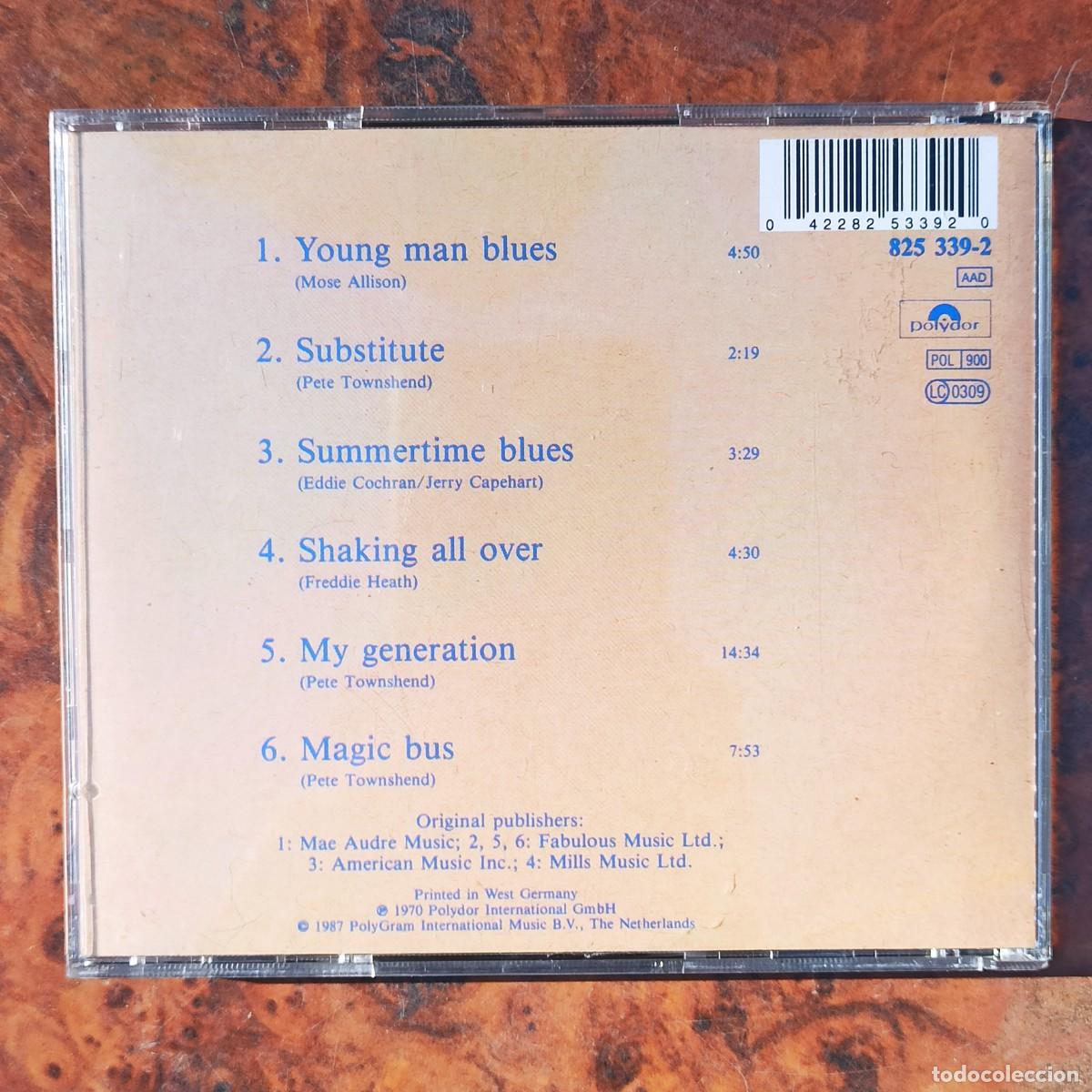 CDs de m&uacute;sica: CD The Who &ndash; Live At Leeds - Foto 2