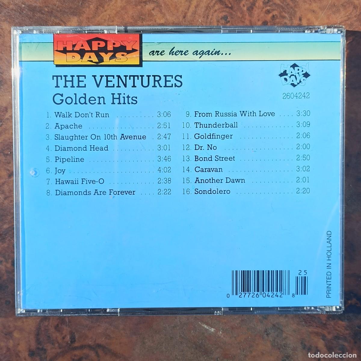 CDs de m&uacute;sica: CD The Ventures &ndash; Golden Hits - Foto 2