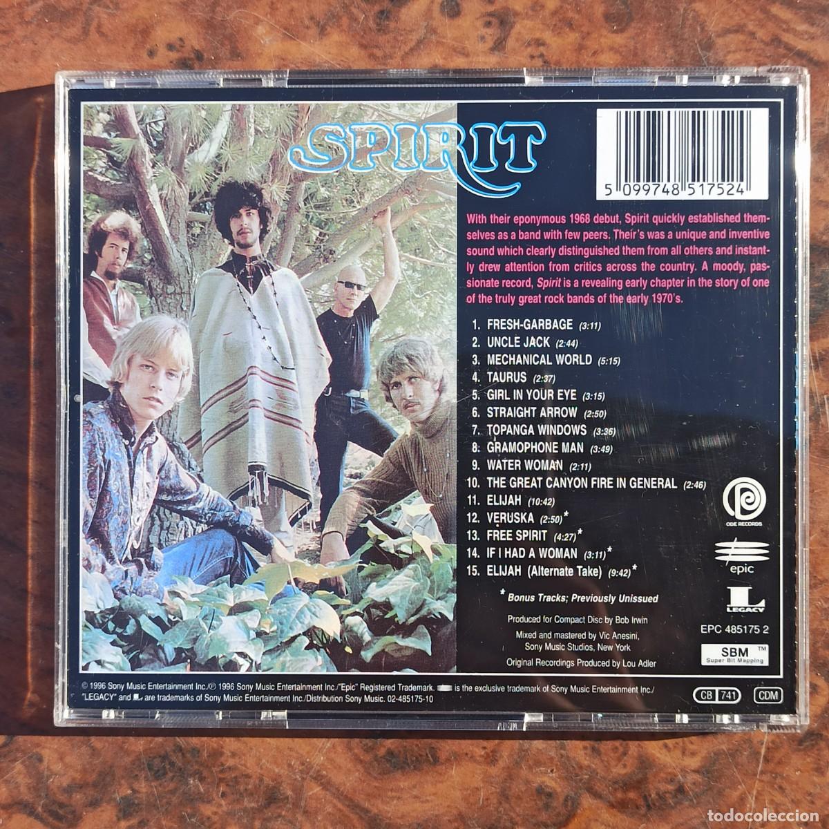 CDs de m&uacute;sica: CD Spirit &ndash; Spirit - Foto 2