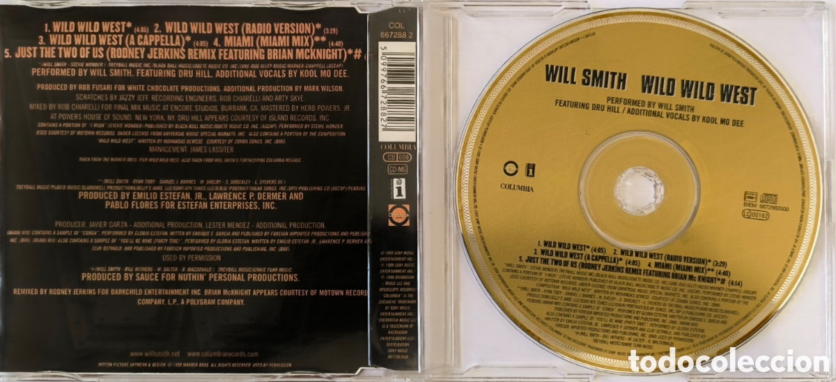CDs de m&uacute;sica: WILD WILD WEST - Foto 2