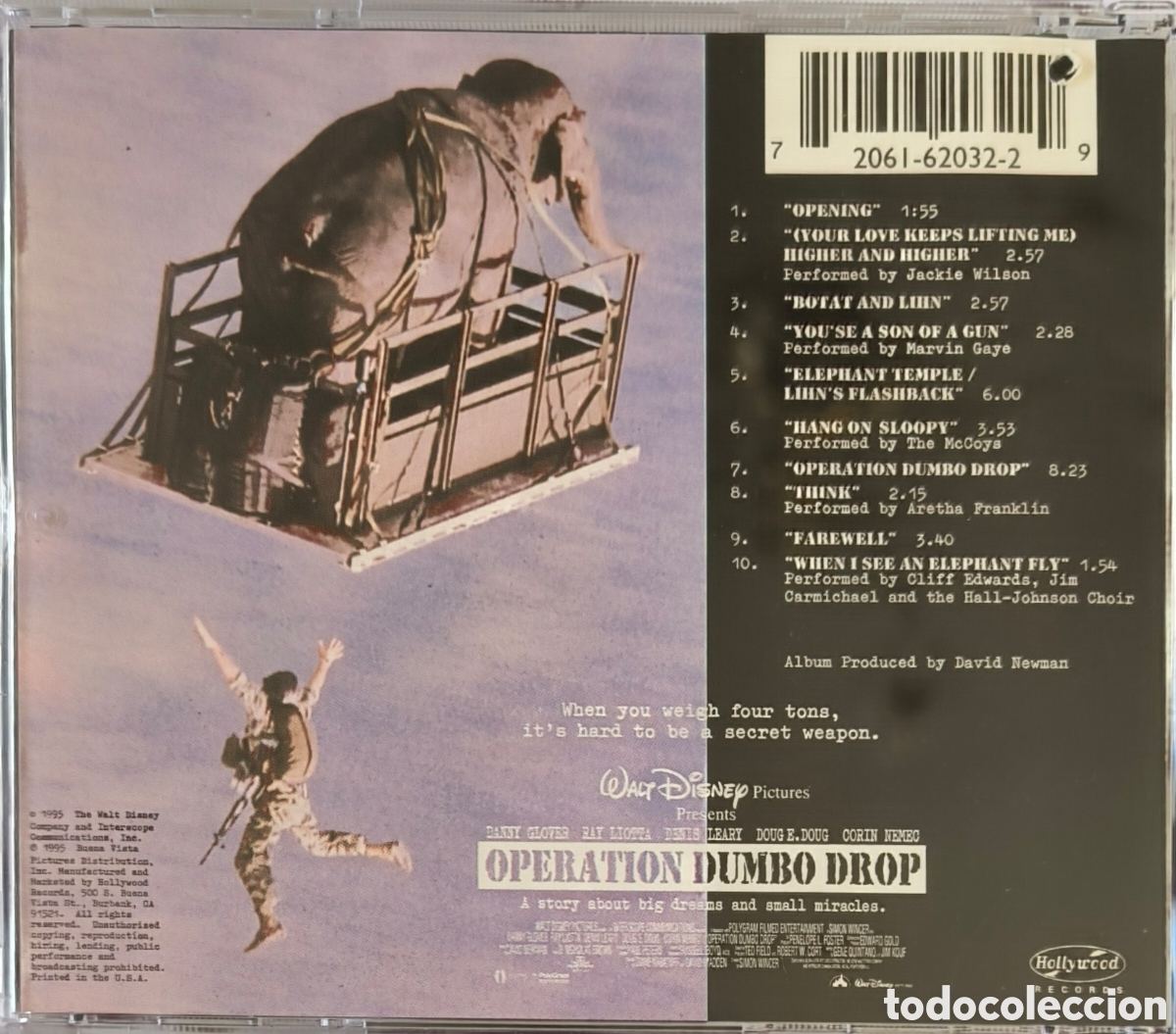 CDs de m&uacute;sica: OPERATION DUMBO DROP - Foto 2