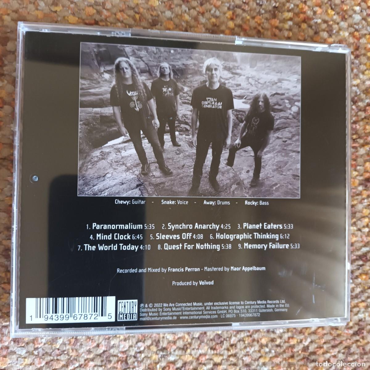 CDs de m&uacute;sica: Voivod , Synchro Anarchy , CD 2022 Estado Impecable. Progresive Metal Thrash - Foto 2